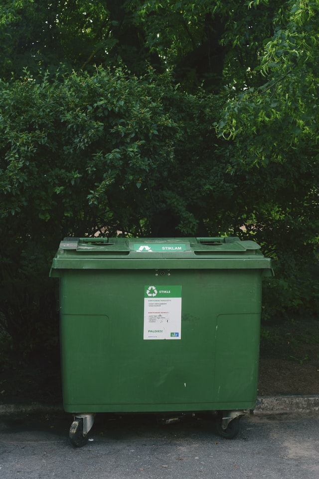 Big Green Recycling bin